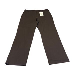 Gloria Vanderbilt Amanda Jeans Womens 12S Black Denim Slim Fit High-Rise Zip Fly